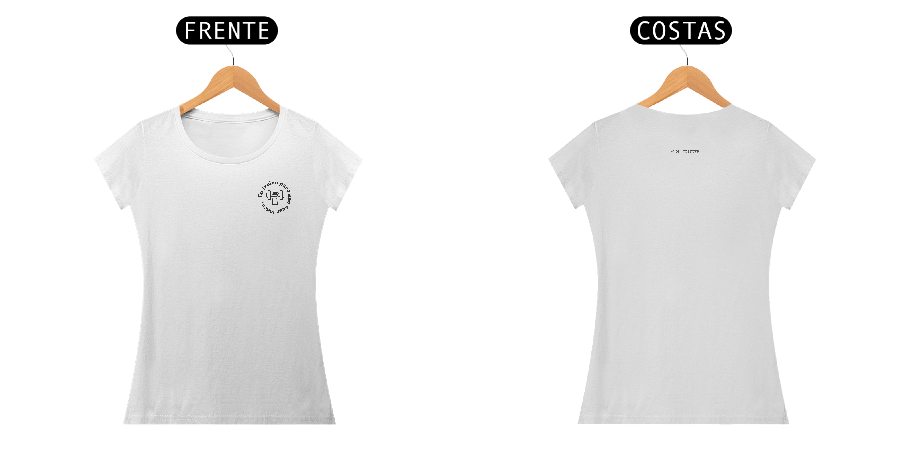 Babe Long Quality - Não ficar louca - BRANCO