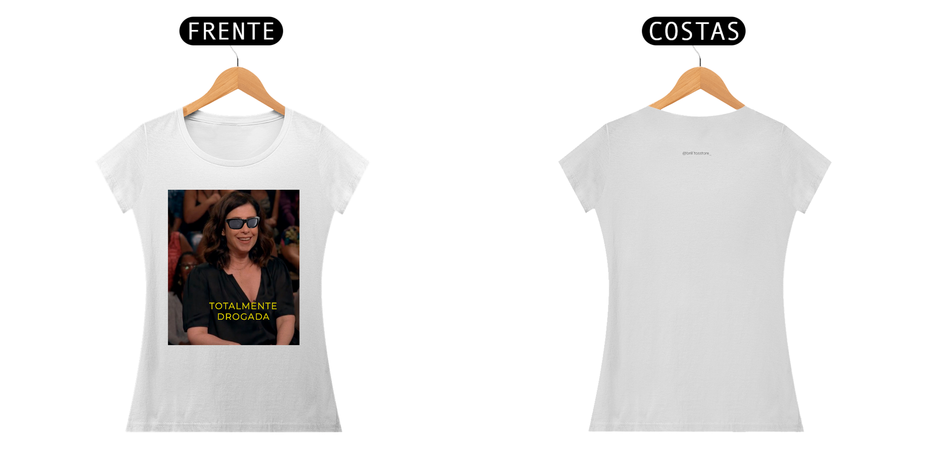 Babe Long Quality - Totalmente drogada - BRANCO
