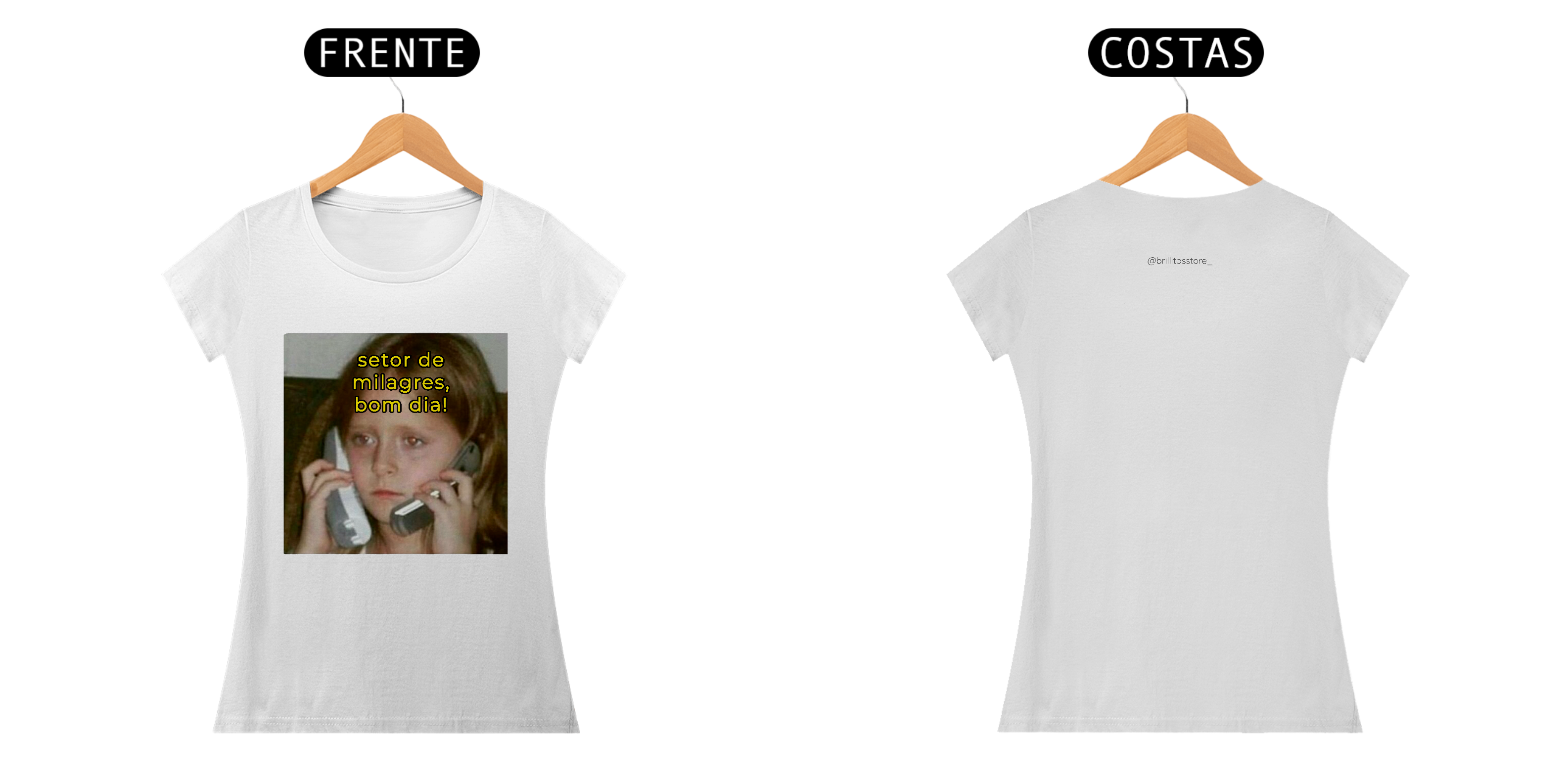 Babe Long Quality - Setor de milagres - BRANCO