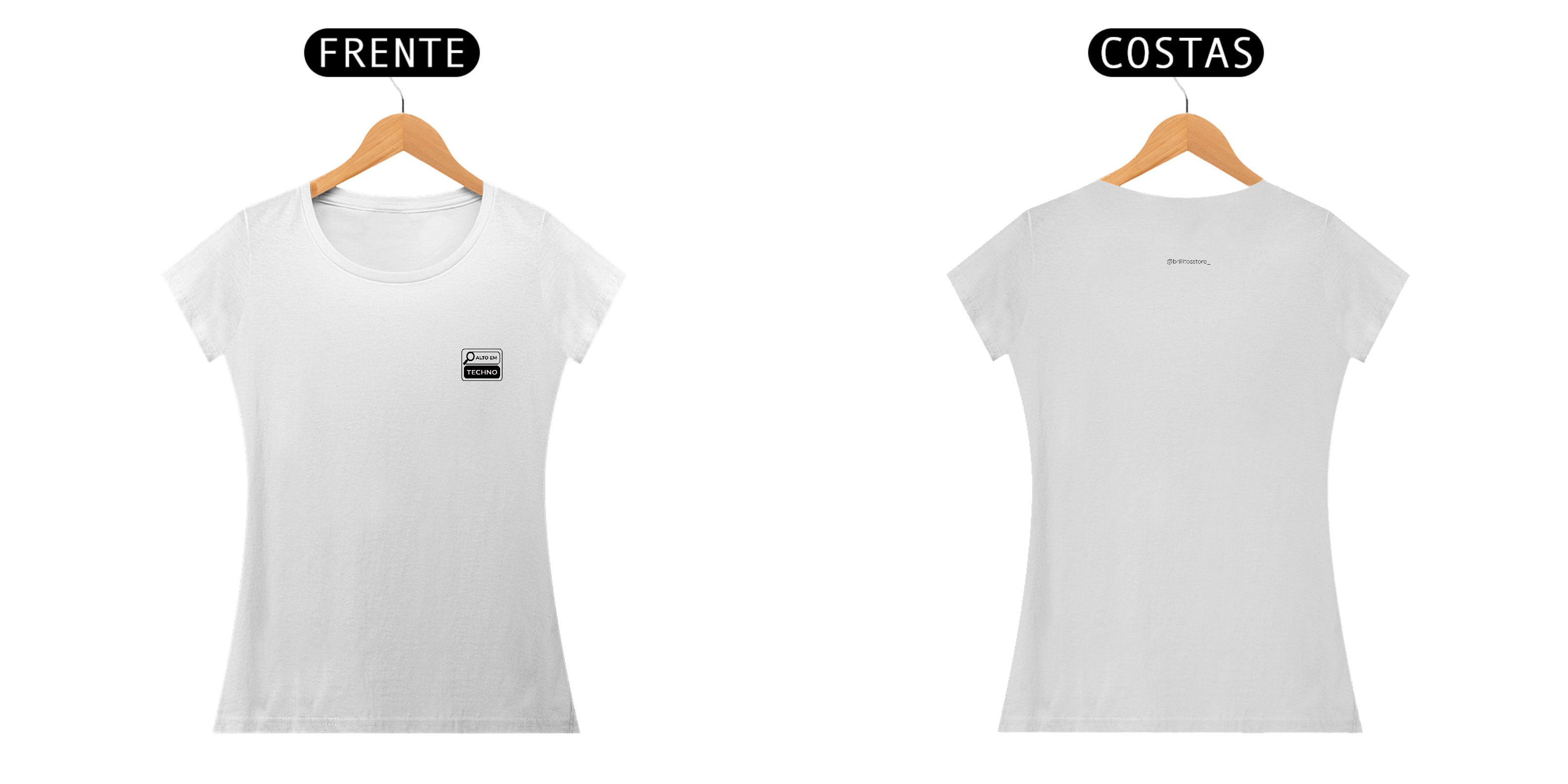 Babe Long Quality - Alto em Techno - BRANCO