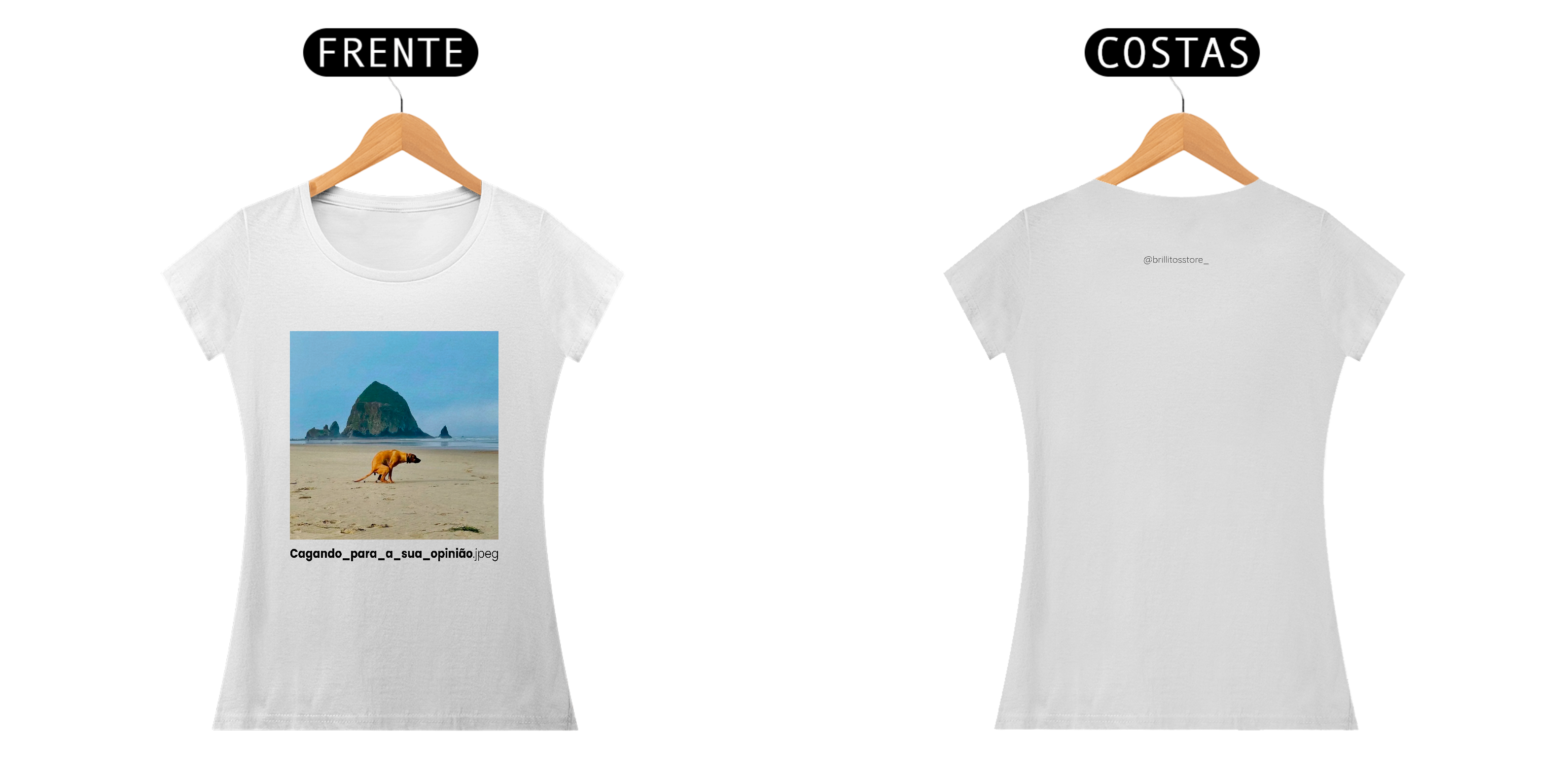Babe Long Quality - Cagando para a sua opinião - BRANCO