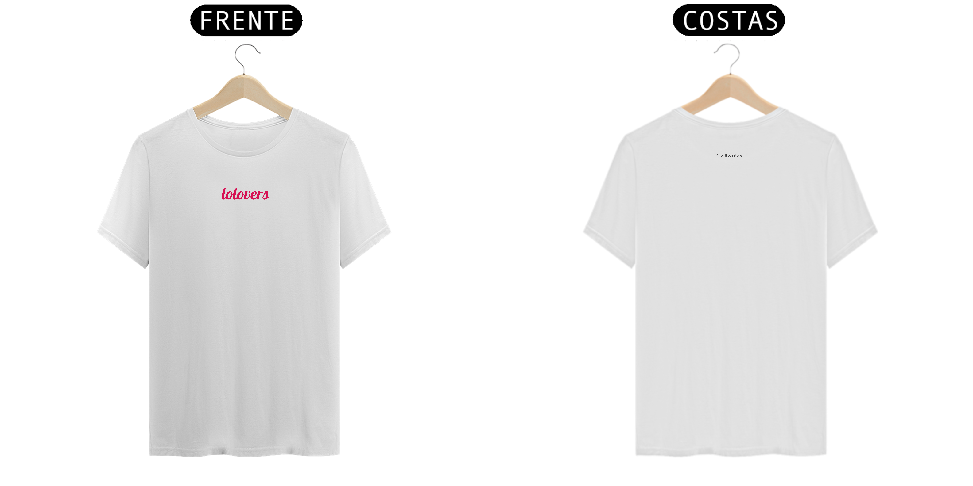 T- shirt Quality - Lolovers - BRANCO