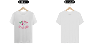Nome do produto T- shirt Quality - SAfada sensata - BRANCO