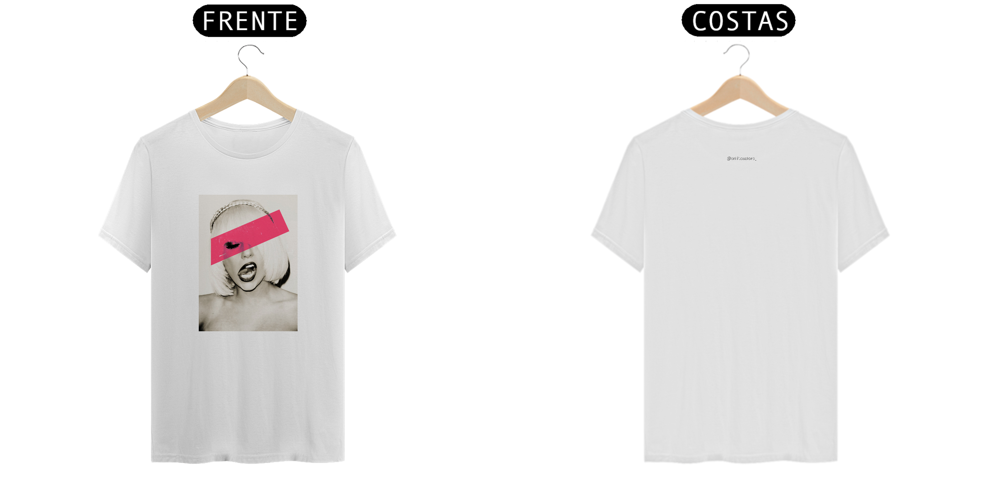 T- shirt Quality - GAGA - BRANCO