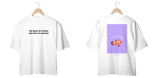 Nome do produto Oversized - OFF WHITE/BRANCO - Procurando ânimo