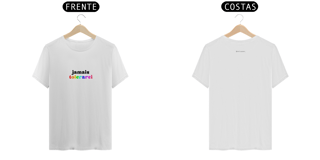 Nome do produto T- shirt Quality - TOLERAREI - BRANCO