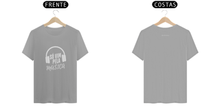 Nome do produto T- shirt Quality - Só vim pela Música - COLORIDO