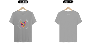 Nome do produto T- shirt Quality - Chihuahua CLUB / PELO LONGO - COLORIDO