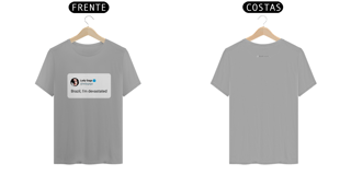 Nome do produto T- shirt Quality - Brazil I