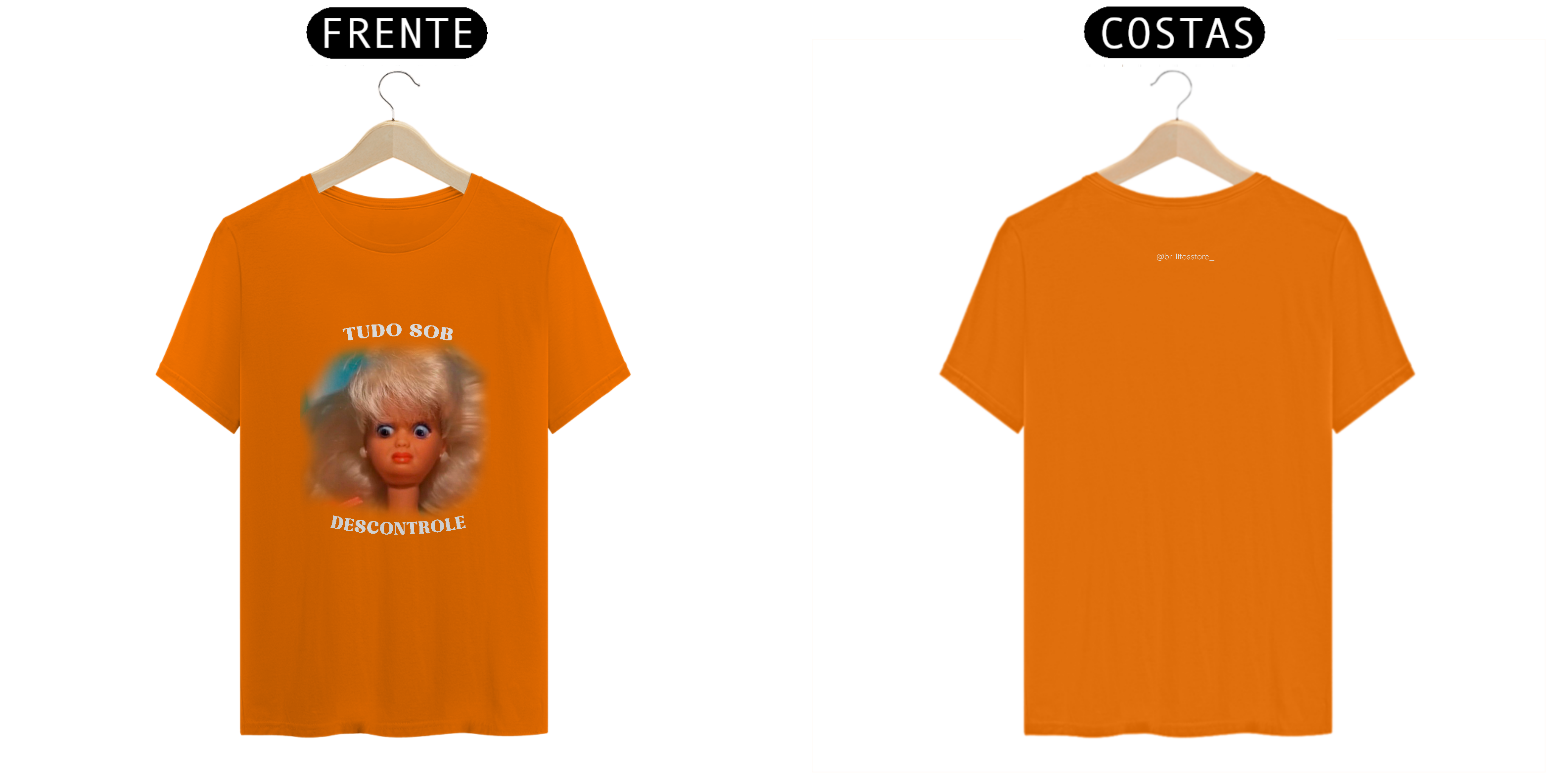 T- shirt Quality - Tudo sob descontrole - COLORIDO