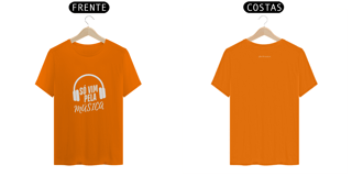 Nome do produto T- shirt Quality - Só vim pela Música - COLORIDO