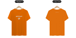 Nome do produto T- shirt Quality - Pai de pet - COLORIDO