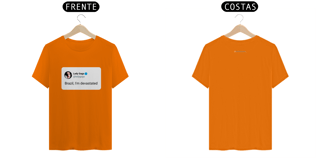 Nome do produto T- shirt Quality - Brazil I