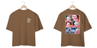 Nome do produto Oversized - COLORIDO - Anti treino fofo club
