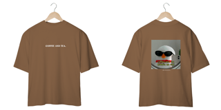 Nome do produto Oversized - COLORIDO - Coffee and tea