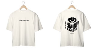 Nome do produto Oversized - OFF WHITE/BRANCO Feliz no simples