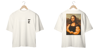 Nome do produto Oversized - OFF WHITE/BRANCO - Mona Fit