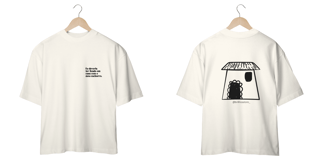 Nome do produto Oversized - OFF WHITE/BRANCO - Deveria ter ficado com meu cachorro