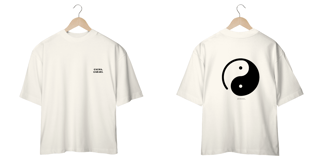 Nome do produto Oversized - OFF WHITE/BRANCO - Calma Caraio.