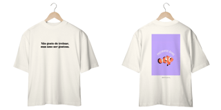 Nome do produto Oversized - OFF WHITE/BRANCO - Procurando ânimo