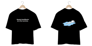 Nome do produto Oversized - COLORIDO - Ficar gostosa