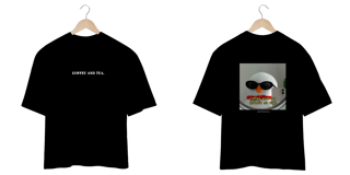 Nome do produto Oversized - COLORIDO - Coffee and tea