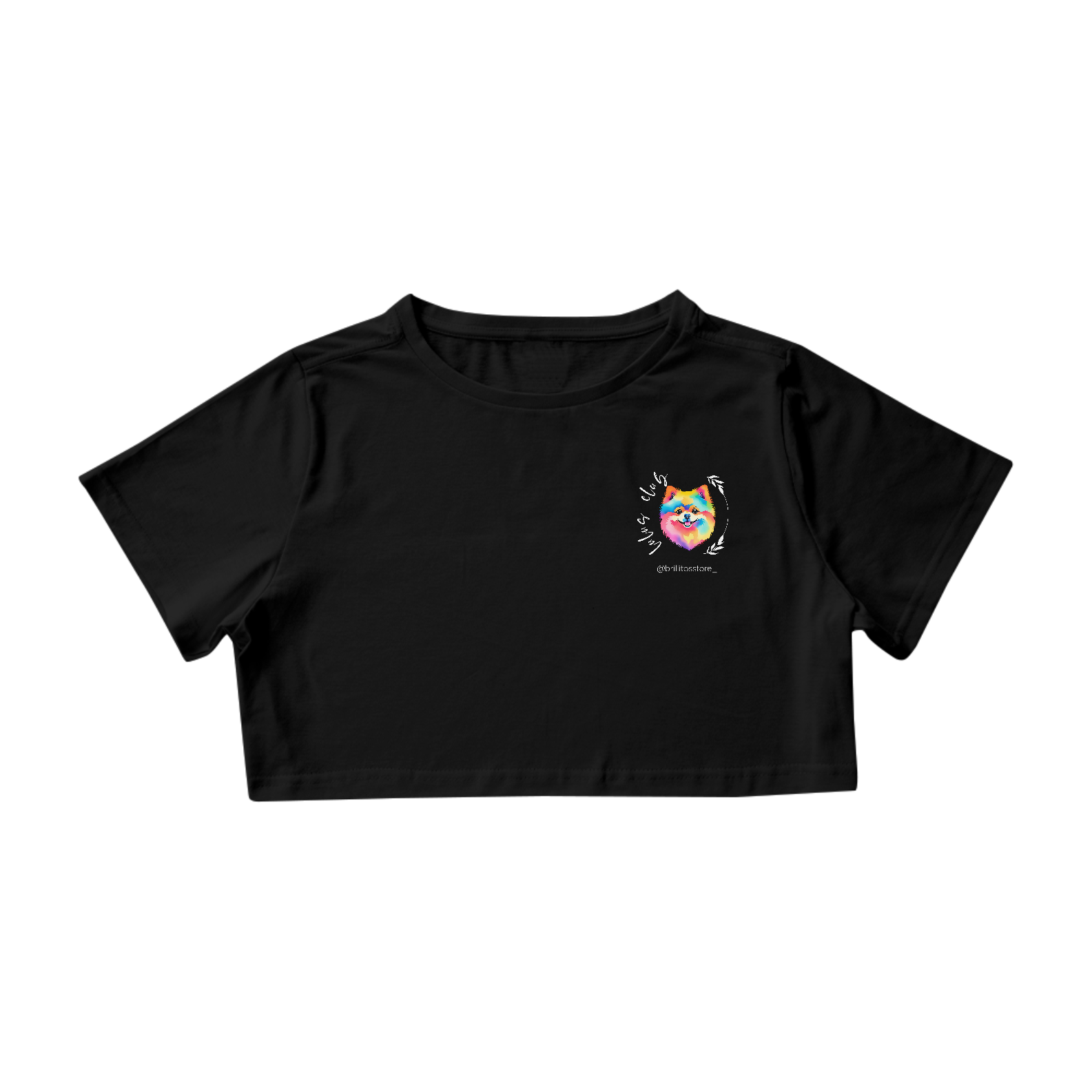 Cropped - PRETO - Lulus Club