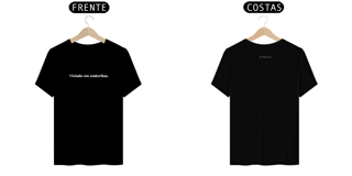 Nome do produto T- shirt Quality - Viciado em endorfina - COLORIDO