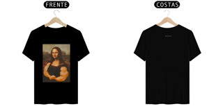 Nome do produto T- shirt Quality - Monalisa Fit - COLORIDO