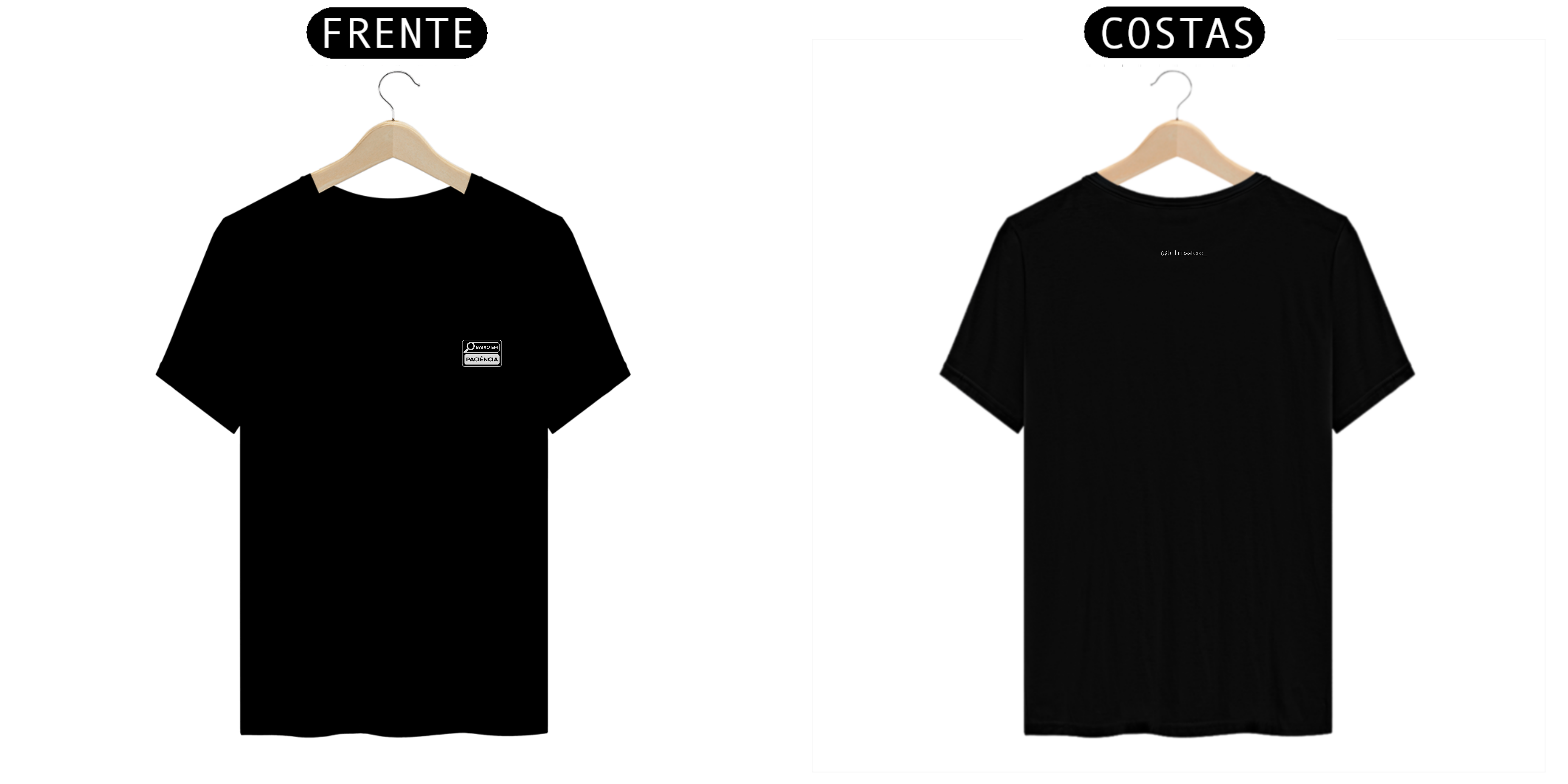 T- shirt Quality - Baixo em paciência - COLORIDO