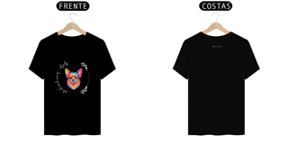 Nome do produto T- shirt Quality - Chihuahua CLUB / PELO LONGO - COLORIDO