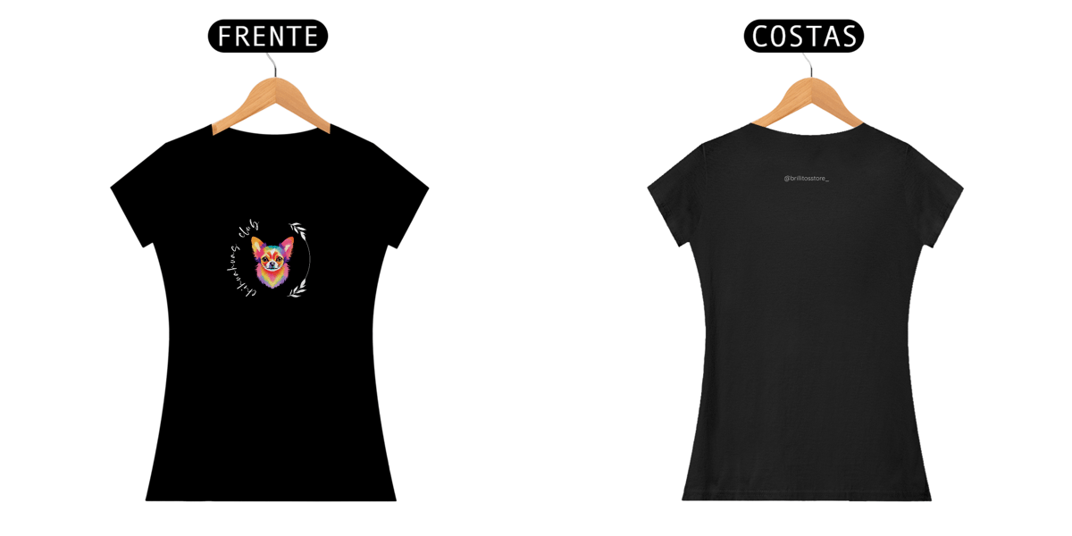 Nome do produto: Babe Long Quality - Chihuahuas Club - COLORIDO