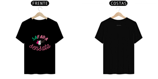 Nome do produto T- shirt Quality - SAfada sensata - COLORIDO