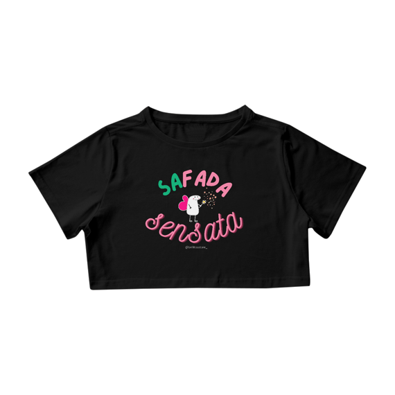 Cropped - PRETO - SAfada sensata