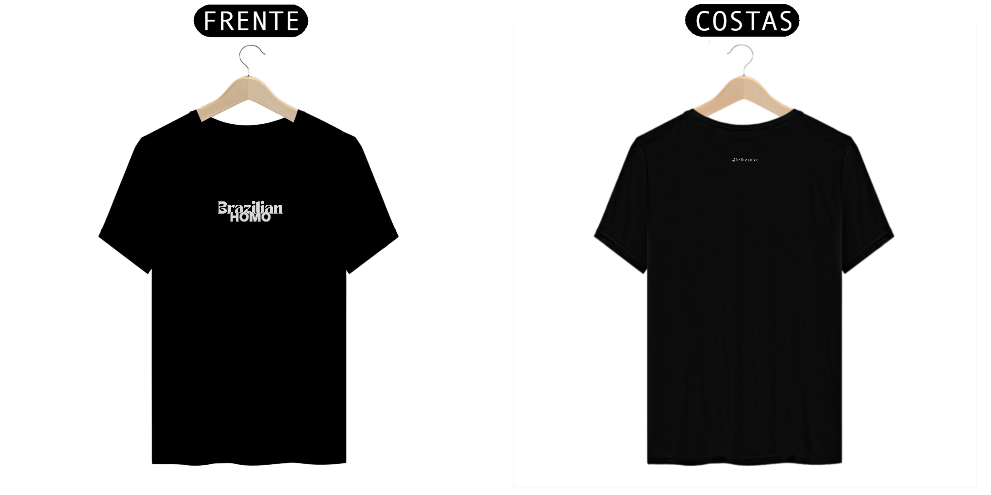 T- shirt Quality - Brazilian HOMO - COLORIDO