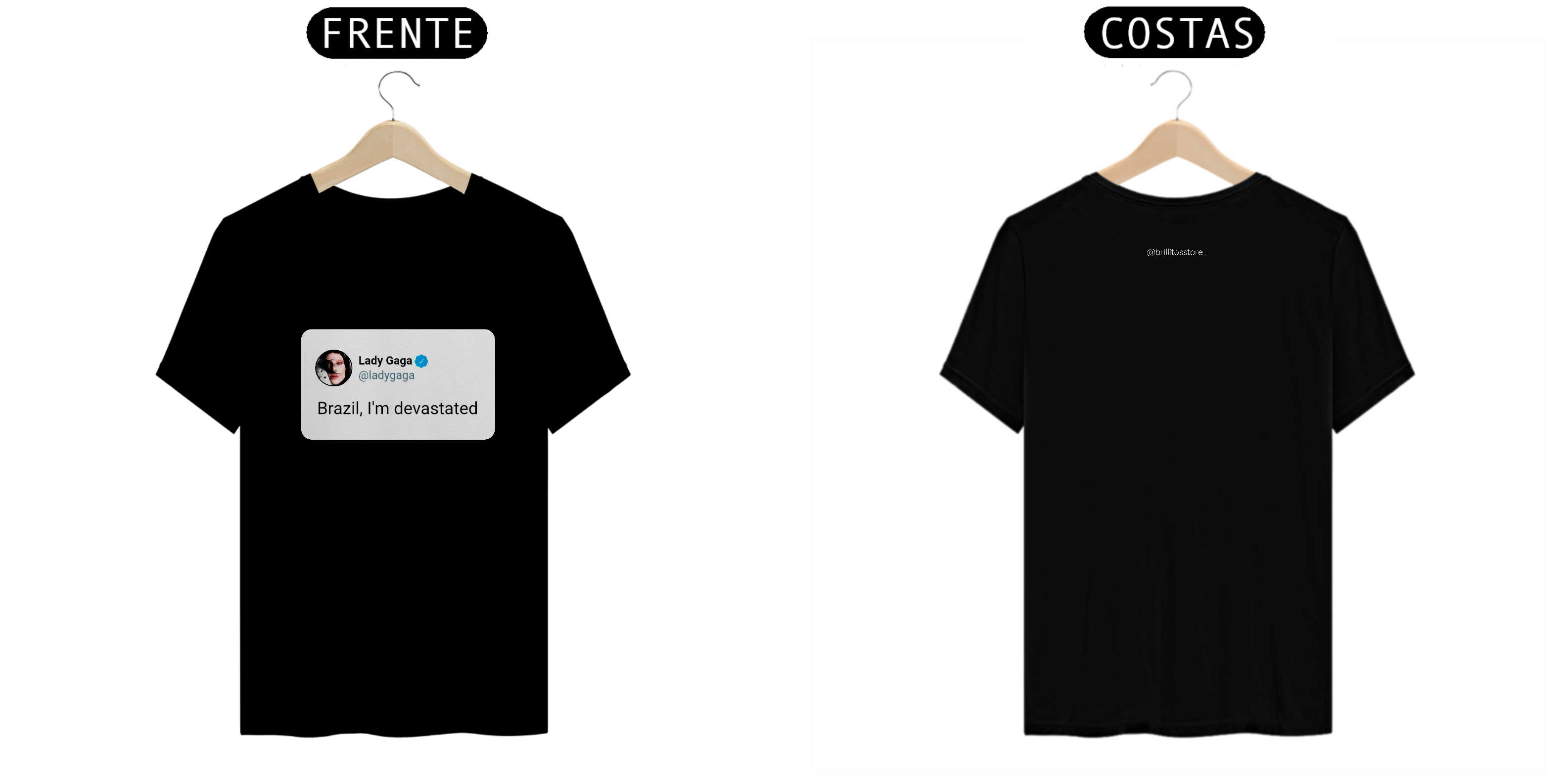 T- shirt Quality - Brazil I'm Devastated - COLORIDO