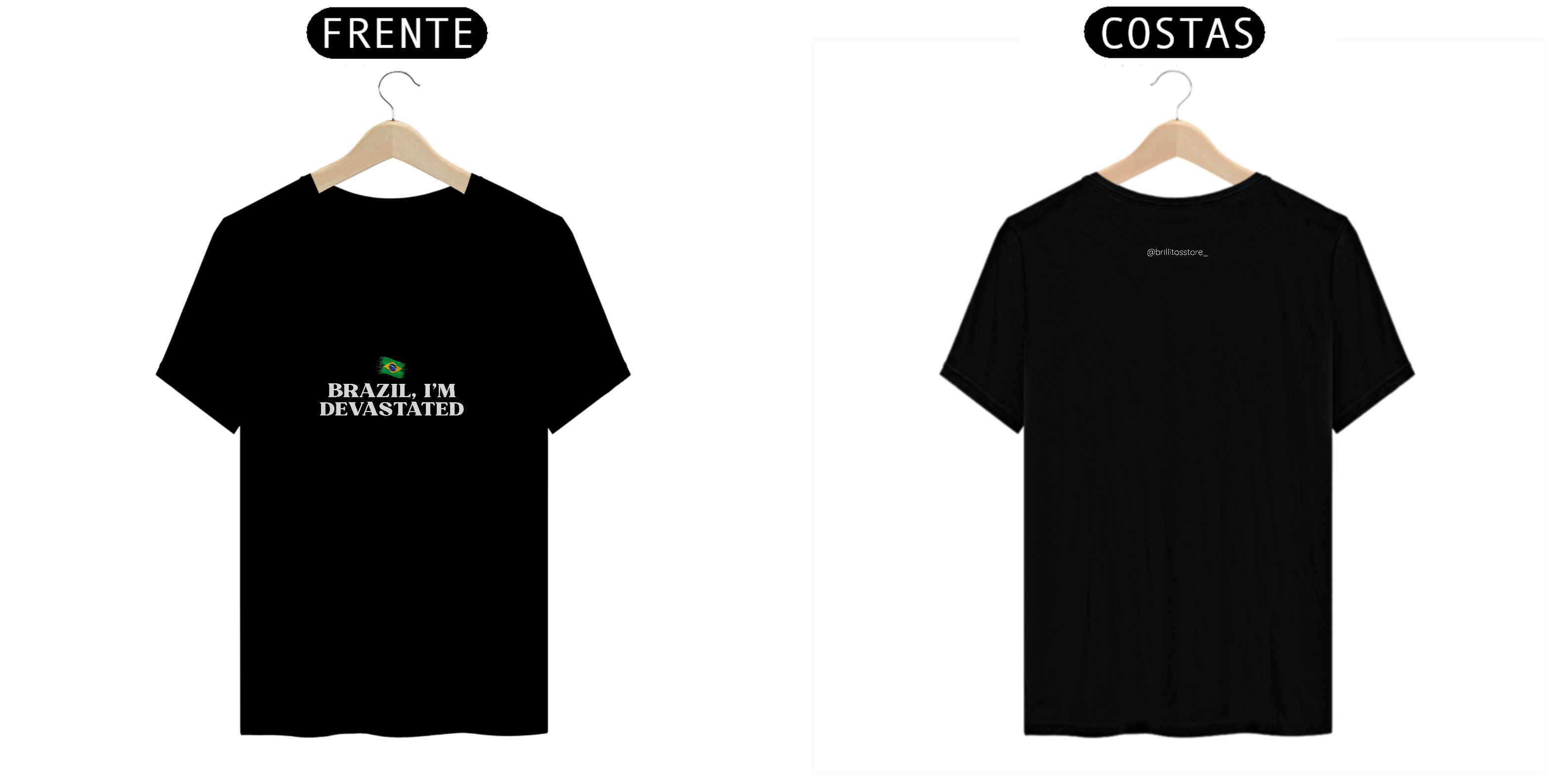 T- shirt Quality - I'm Devastated -COLORIDO