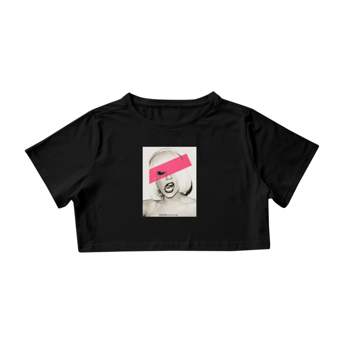 Nome do produto: Cropped - PRETO - GAGA