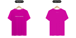 Nome do produto T- shirt Quality - Viciado em endorfina - COLORIDO