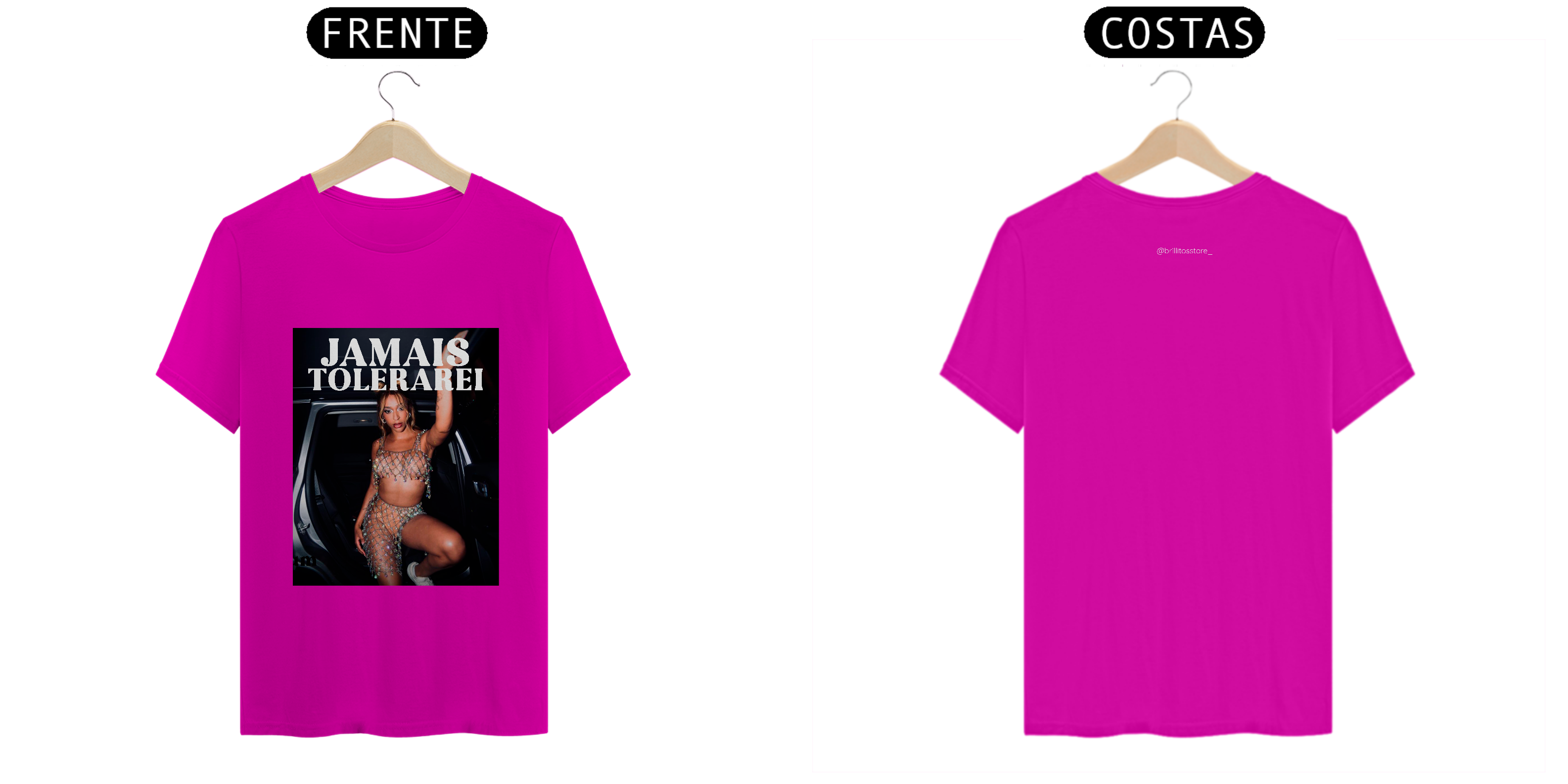 T- shirt Quality - Jamais tolerarei - COLORIDO