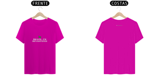 Nome do produto T- shirt Quality - I