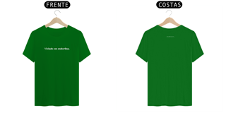 Nome do produto T- shirt Quality - Viciado em endorfina - COLORIDO