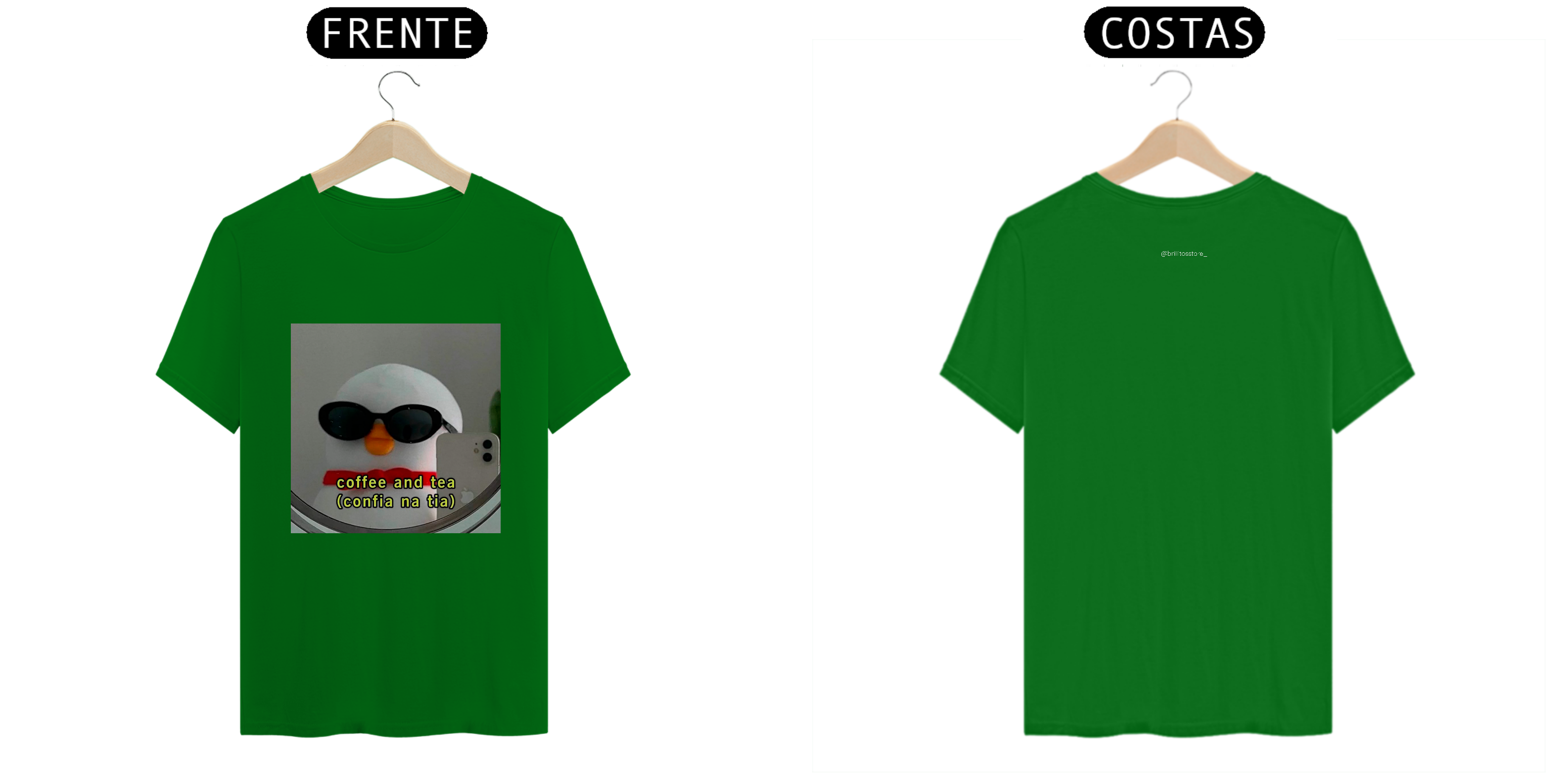 T- shirt Quality - Confia na tia - COLORIDO