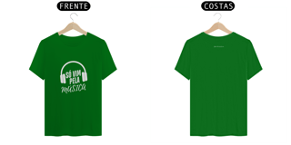 Nome do produto T- shirt Quality - Só vim pela Música - COLORIDO