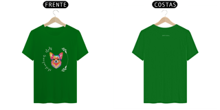 Nome do produto T- shirt Quality - Chihuahua CLUB / PELO LONGO - COLORIDO