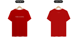 Nome do produto T- shirt Quality - Viciado em endorfina - COLORIDO