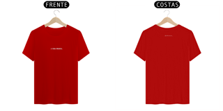 Nome do produto T- shirt Quality - A vida presta - COLORIDO