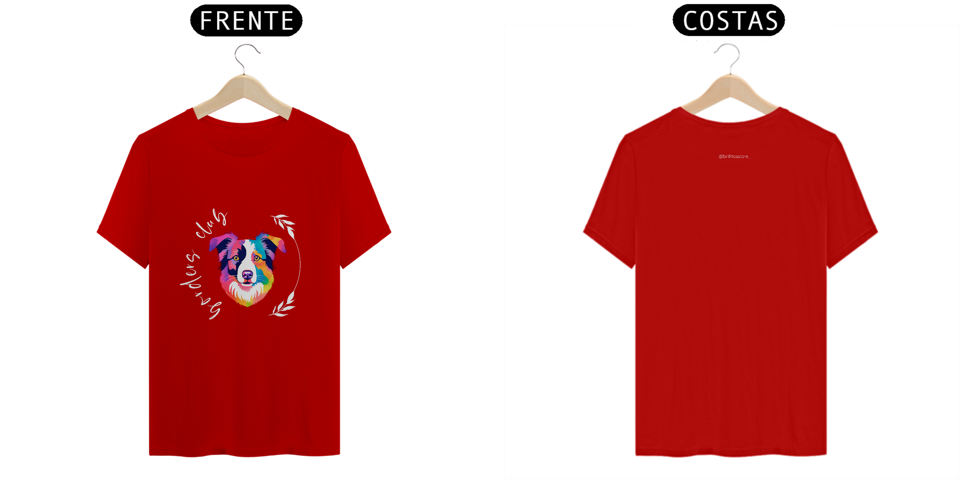 T- shirt Quality - Borders CLUB - COLORIDO