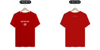 Nome do produto T- shirt Quality - Pai de pet - COLORIDO