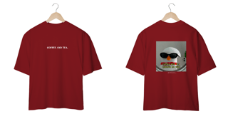 Nome do produto Oversized - COLORIDO - Coffee and tea